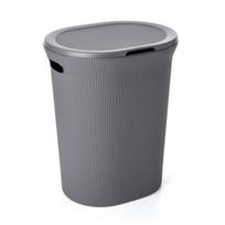 baobabas - Skalbinių dėžė Tatay, 40 l, pilka - 2 nuotrauka