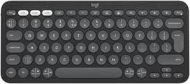 logitech keyboard - Logitech Pebble Keys 2 K380s EN, grafito, belaidė - 1 nuotrauka