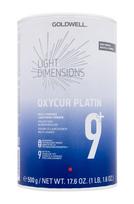 plauku dazai goldwell - Šviesinimo milteliai Goldwell Oxycur Platin 9+ Multi-purpose lightening powder, 500g - 1 nuotrauka