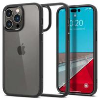 iphone 14 pro spigen - Dėklas Spigen ULTRA HYBRID skirtas iPhone 14 Pro, MATTE BLACK - 2 nuotrauka