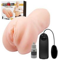 LYBAILE Crazy Bull Pocket Pussy Vagina Lea Masturbator Flesh Vibrating