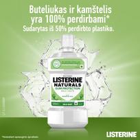 natures protection -  LISTERINE burnos skalavimo skystis NATURALS GUM PROTECTION, 500 ml - 4 nuotrauka