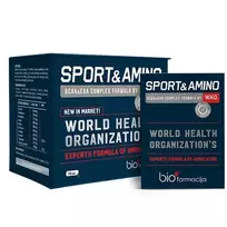 sport amino w.h.o milteliai - SPORT & AMINO W.H.O milteliai, 14 pakelių - 4 nuotrauka