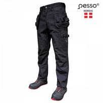 drabuziu deklas - Darbo kelnės Pesso KD115B, juodos - 2 nuotrauka