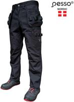 drabuziu deklas - Darbo kelnės Pesso KD115B, juodos - 3 nuotrauka