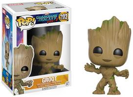 groot - FUNKO POP! Vinilinė figūrėlė: Guardians of The Galaxy - Grūtas, 9,5 cm - 4 nuotrauka