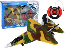 rc lektuvas - Nuotoliniu būdu valdomas naikintuvas vaikams Lean Toys - 2 nuotrauka