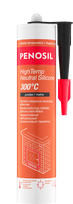 hermetikai juodi - PENOSIL Hightemp Neutral Silicone 300°C, juodos spalvos, 300ml - 3 nuotrauka