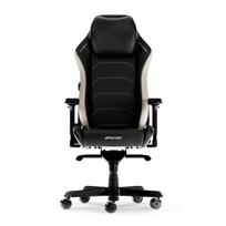 zaidimu kede xl - DXRacer MASTER XL Black & White Microfiber Leather - 1 nuotrauka