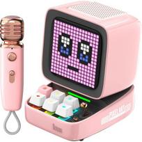 mini mikrofonas - Divoom Ditoo Mic Rožinė - BT garsiakalbis su karaoke mikrofonu - 4 nuotrauka