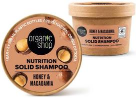 macadamia sampunas - Kietasis šampūnas ORGANIC SHOP Nutrition Hohey Macadamia, 60 g - 3 nuotrauka
