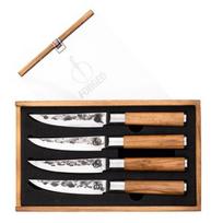 Steiko peilių rinkinys Style De Vie Olive Forged, 4 vnt.