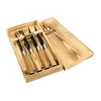 peilis steikui - Steiko peilių rinkinys Style De Vie Olive Forged, 4 vnt. - 2 nuotrauka