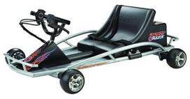 go kartai - Razor Ground Force Elite go-cart, Black/Blue - 2 nuotrauka
