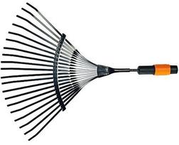 fiskars quikfit - Vėduoklinis grėblys Fiskars Quikfit 135201 / 1000644, be koto - 1 nuotrauka