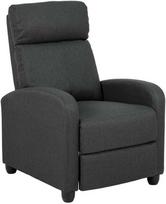 kreslas recliner - Atlošiamas krėslas Siom Malmo, juodas, 87 cm x 67 cm x 100.5 cm - 3 nuotrauka