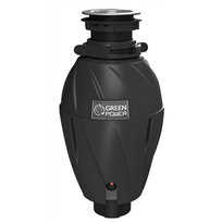 maisto atliekom - Elleci Kitchen Waste Grinder TDH01000BK Green Power 1 HP DeLuxe  750 W, 1070 ml, 2800 RPM, Black - 1 nuotrauka