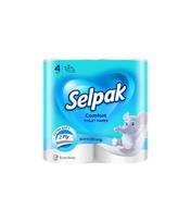 selpak - Tualetinis popierius SELPAK comfort, 4 vnt., 2 sl. - 2 nuotrauka