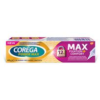dantu protezu kremas corega - Corega Power Max Fixation + Comfort kremas protezams neutralaus skonio 40g - 3 nuotrauka