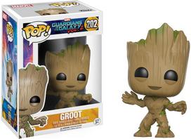 groot - FUNKO POP! Vinilinė figūrėlė: Guardians of The Galaxy - Grūtas, 9,5 cm - 6 nuotrauka