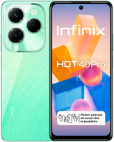 zalais - Infinix Hot 40 Pro 8/256GB Starfall Green (Žalias) - 2 nuotrauka