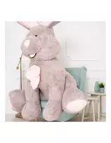 dideli pliusiniai zaislai - Pliušinis Zuikis Teddyway Vuni, 190 cm - 3 nuotrauka