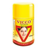 dantu pasta vicco - Ajurvediniai dantų pastos milteliai Vicco Vajradanti, 100 g - 2 nuotrauka