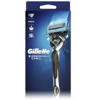 skustuvo peiliukai - Skutimosi skustuvas Gillette Fusion Proshield Chill - 1 nuotrauka