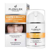 balinimo - Veido kremas moterims Floslek White & Beauty, 50 ml - 4 nuotrauka