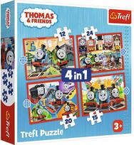 thomas traukinukas - Trefl Awesome Thomas 34619, 20.5 cm x 28.5 cm - 5 nuotrauka
