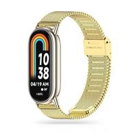 xiaomi smart band dirzelis - Tech-Protect watch strap MilaneseBand Xiaomi Smart Band 8, gold - 2 nuotrauka