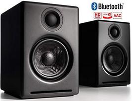 koloneles 30w - AudioEngine A2 BT (Black) - 1 nuotrauka