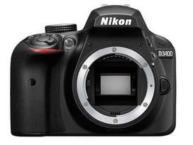 fotoaparatau nikon - Nikon D3400 Black Body (Juodas) - 1 nuotrauka