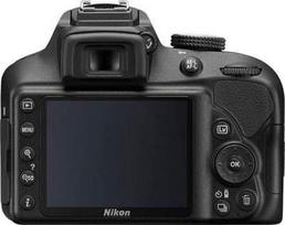 fotoaparatau nikon - Nikon D3400 Black Body (Juodas) - 2 nuotrauka