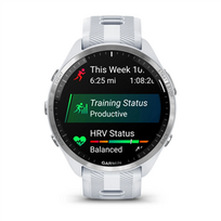 garmin forerunner 965 - Garmin Forerunner 965 Whitestone (Baltas) - 6 nuotrauka