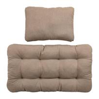 lauko kreslu pagalves - Pagalvės Home4you Cushion For Hanging Chair Clobe P0071112, smėlio, 106 x 64 cm - 2 nuotrauka