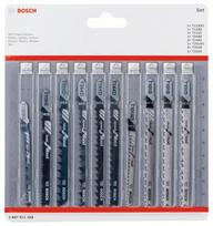 bosch siaurapjuklis - Pjūkleliai siaurapjūkliui Bosch Wood Expert, 10 vnt., 2607011169 - 5 nuotrauka