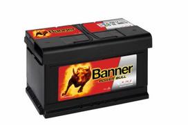 akumuliatorius 80ah - Banner 80 Ah Power 12V 700A 315x175x175x175mm - 1 nuotrauka