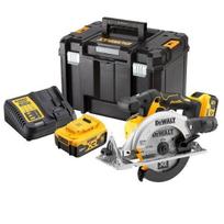 18v dewalt diskinis pjuklas - DEWALT Pjūklas 18V 165mm 2x5,0Ah DCS565P2 - 1 nuotrauka
