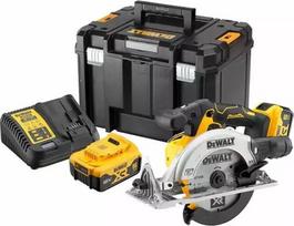 18v dewalt diskinis pjuklas - DEWALT Pjūklas 18V 165mm 2x5,0Ah DCS565P2 - 2 nuotrauka