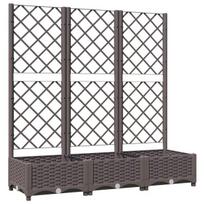 120x40 - Sodo lovelis su treliažu vidaXL,120x40x121.5cm - 3 nuotrauka