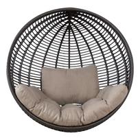 lauko kreslu pagalves - Pagalvės Home4you Cushion For Hanging Chair Clobe P0071112, smėlio, 106 x 64 cm - 3 nuotrauka