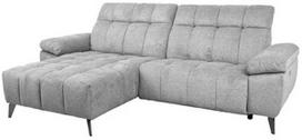 Kampinė sofa Home4you Luzern, šviesiai pilka, kairinė, 264 x 160 cm x 85 cm