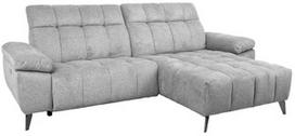 Kampinė sofa Home4you Luzern, šviesiai pilka, dešininė, 264 x 160 cm x 85 cm