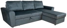 sofa zalia - Kampinė sofa - lova Home4you Ingmar, žalia, 242 x 168 cm x 92 cm - 1 nuotrauka
