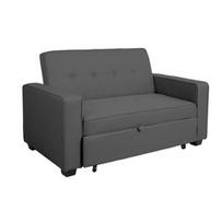Sofa-lova Home4you Feya, tamsiai pilka, 146 x 86 cm x 88 cm