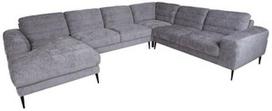 Pirkti Kampinė sofa Home4you Kristy, pilka, 339 x 265 cm x 80 cm - Photo 1