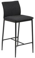 kedai - Baro kėdė Home4you AC89764, juoda/tamsiai pilka, 48.5 cm x 41 cm x 90 cm - 1 nuotrauka