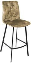 kede - Baro kėdė Home4you Afton 10423, matinė, ruda, 44 cm x 53 cm x 122 cm - 1 nuotrauka