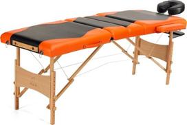 medinis stalas - Bodyfit 1045, juodas/oranžinis - 1 nuotrauka